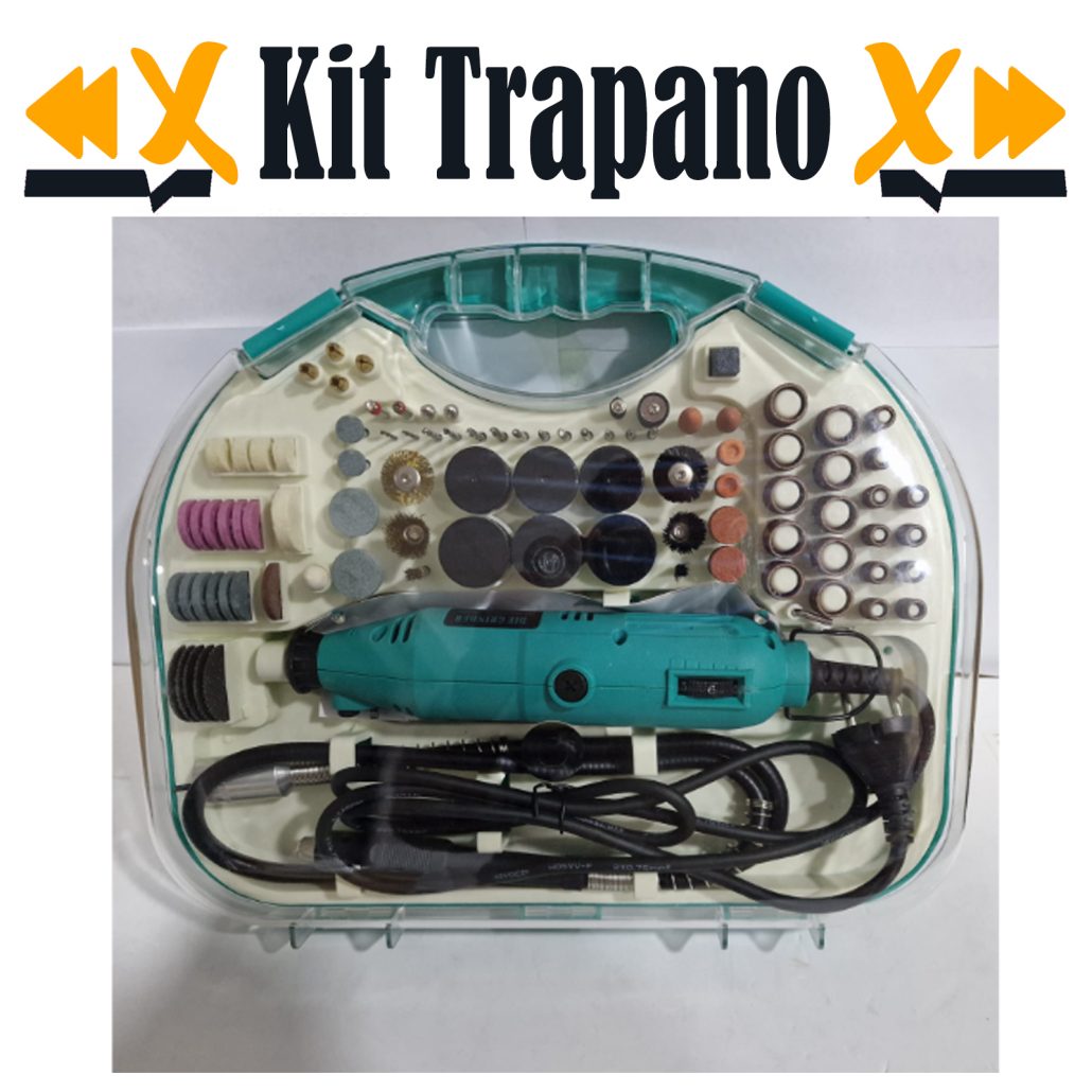 Mini Trapano 6 velocità Kit 211 pezzi Smerigliatrice Rotante 130w punte frese