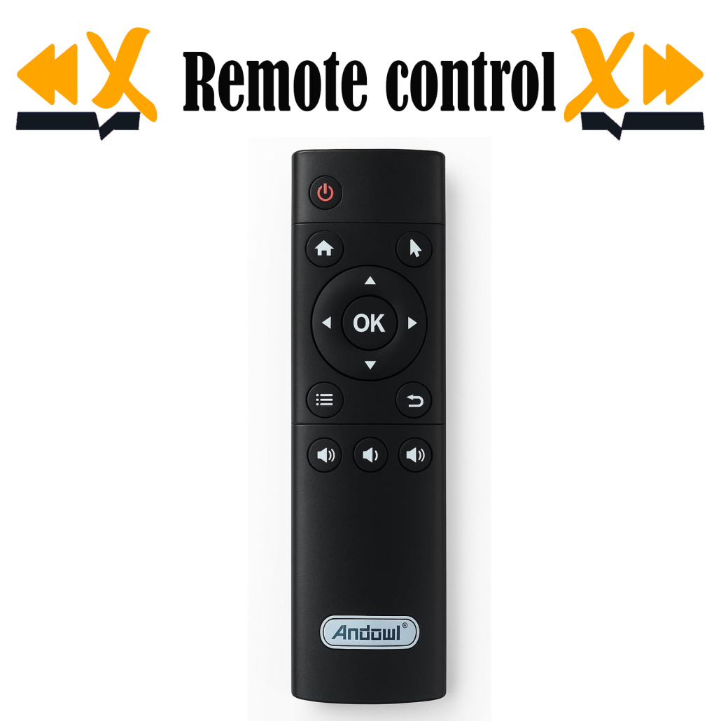 Telecomando Andowl 2.4G Remote Control per Dispositivi Android Windows Smart TV